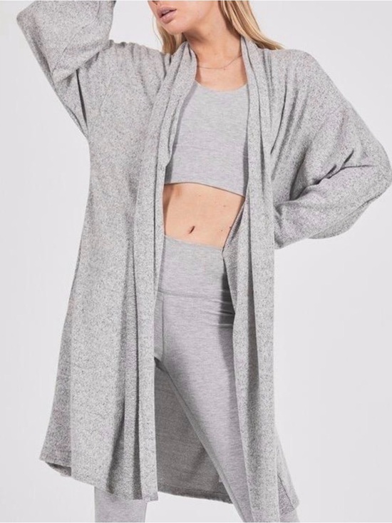 Joah Brown Sweaters - Joah Brown ONE SIZE Etoile cardigan in grey